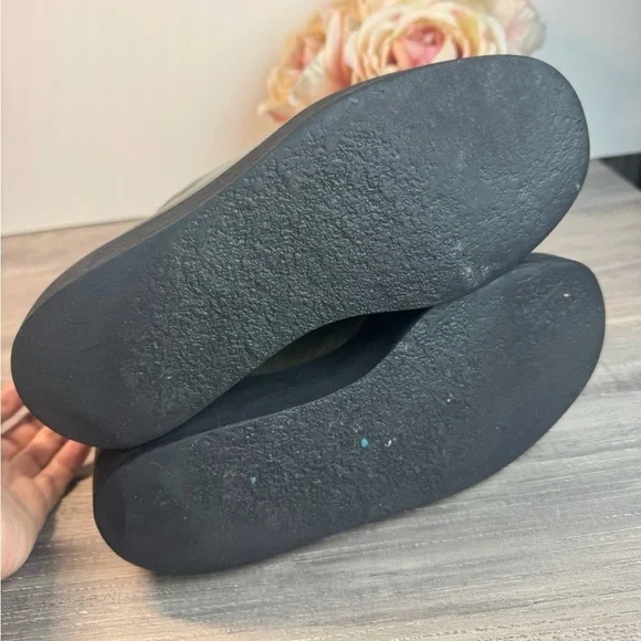 Yis by Yohji Yamamoto Sukita Li Leather platform High Tops Womens 7 - Picture 5 of 8